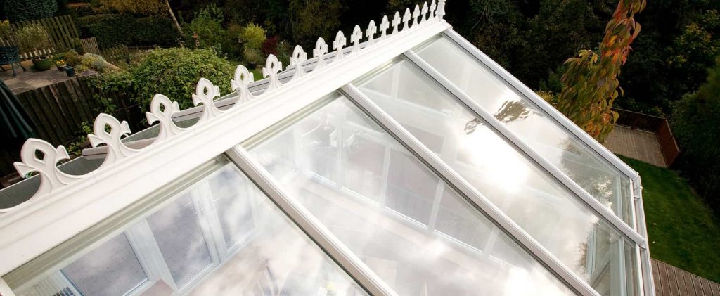 Conservatory glass roof